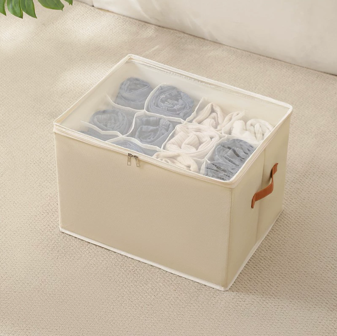 Storage Shoe Box Fabric Foldable Shoe Compartment Storage Box Dust-Proof and Moisture-Proof Large-Capacity Storage Box