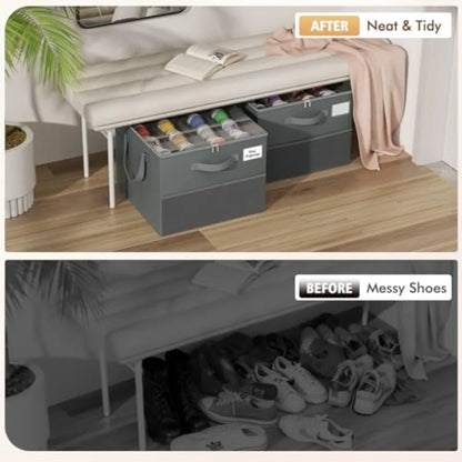 StoreBox™ Foldable Shoe Storage Box
