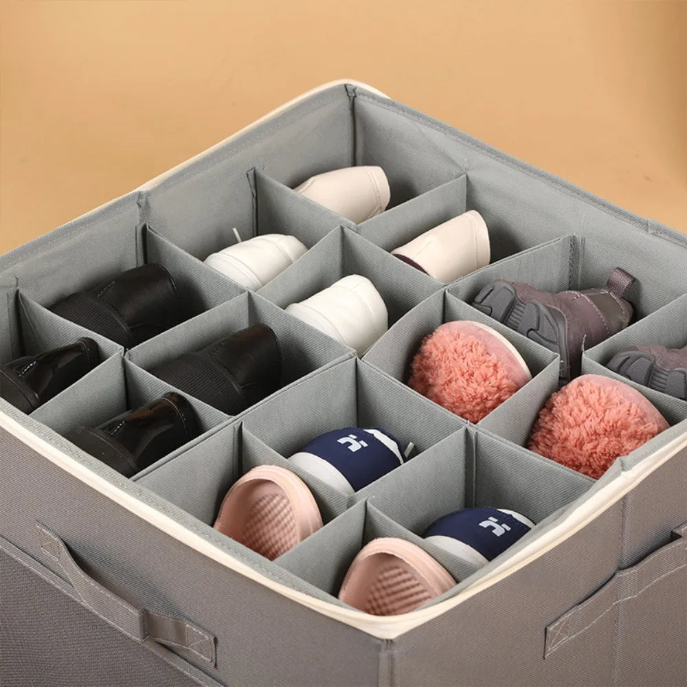 Cross-border Foldable Multi-functional Shoes Storage Box