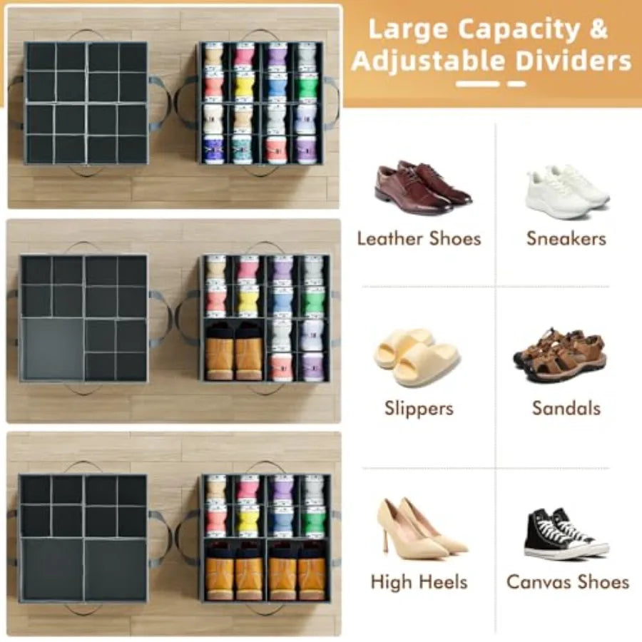 StoreBox™ Foldable Shoe Storage Box